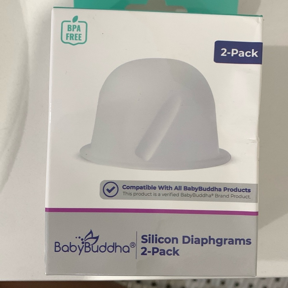 BabyBuddha Baby buddha silicon diaphgrams 2 pack New